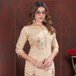 Vaynika Cream Modern Ethnic 2PCS For Women