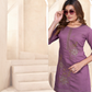 Vaynika Lavender Petal Print 2PCS Set