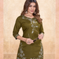 Vaynika Mehndi Subtle Thread Detailing 2PCS Set For Women