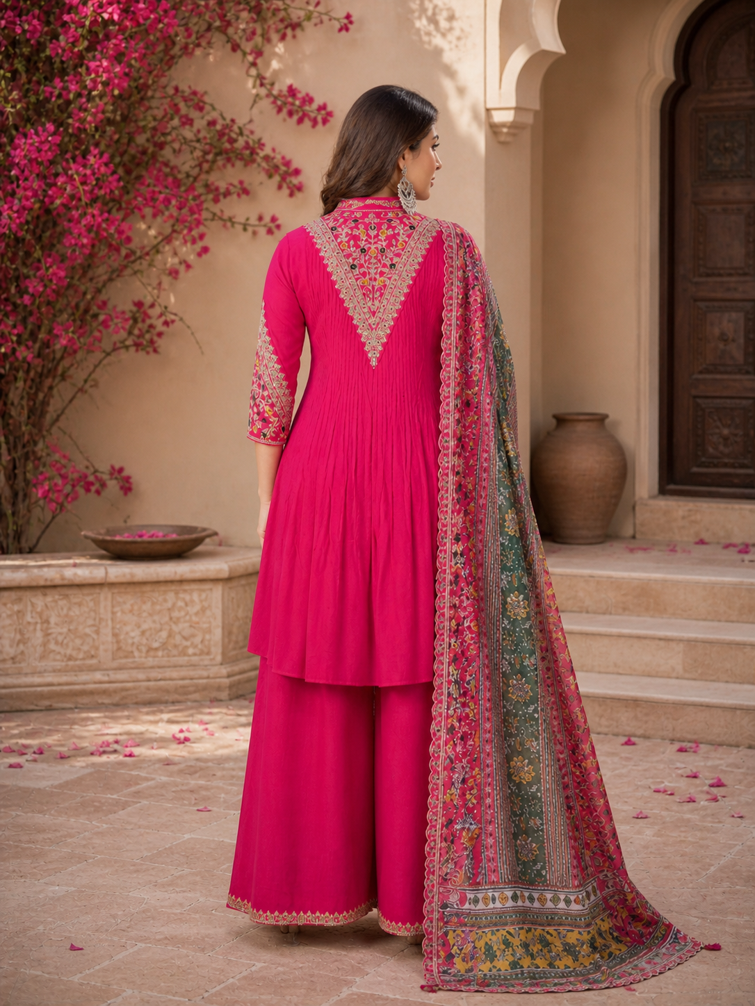 Vaynika Pink Luxe designer 3-piece set
