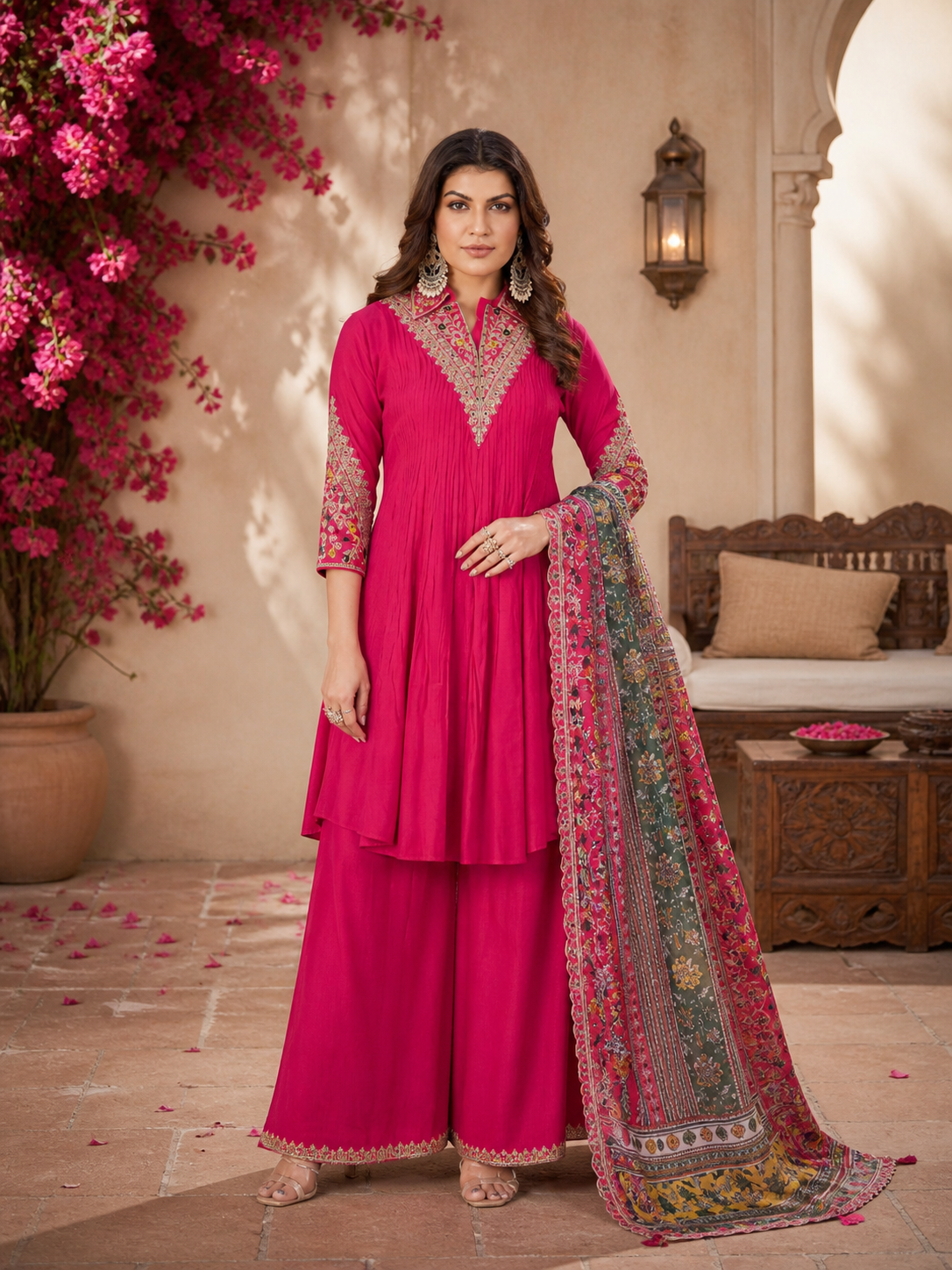 Vaynika Pink Luxe designer 3-piece set